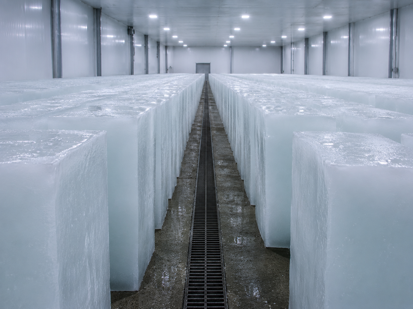 Block ice plant